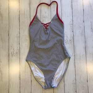 Anne Cole Stripped Bathing Suit